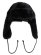 画像3: NEW ERA SHAGGY KNIT TRAPPER BLACK (3)