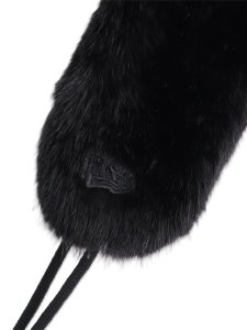 画像4: NEW ERA SHAGGY KNIT TRAPPER BLACK (4)