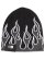画像1: NEW ERA BASIC BEANIE FLAME BLACK/DARK GREY (1)