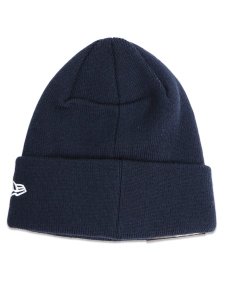 画像2: 【KIDS】NEW ERA YOUTH BASIC CUFF KNIT YANKEES NAVY (2)