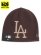 画像1: 【KIDS】NEW ERA KIDS BASIC BEANIE DODGERS BURNT WOOD (1)