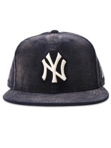 画像2: NEW ERA 59FIFTY FADED CORDUROY YANKEES NAVY (2)