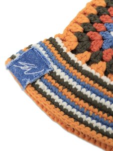 画像3: NEW ERA CROCHET KNIT BUCKET EXP SEAN WOTHERSPOON TANGO ORANGE (3)
