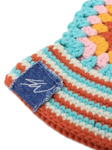 画像3: NEW ERA CROCHET KNIT BUCKET EXP SEAN WOTHERSPOON BLUE TINT (3)