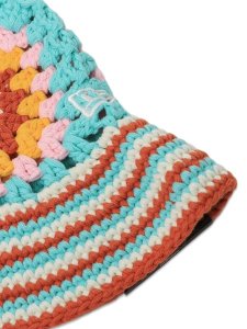 画像4: NEW ERA CROCHET KNIT BUCKET EXP SEAN WOTHERSPOON BLUE TINT (4)