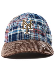 画像2: NEW ERA 9THIRTY SEAN WOTHERSPOON PLAID METS BROWN (2)