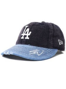 画像1: NEW ERA 9THIRTY SEAN WOTHERSPOON CORDUROY DODGERS NAVY/DENIM (1)