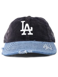 画像2: NEW ERA 9THIRTY SEAN WOTHERSPOON CORDUROY DODGERS NAVY/DENIM (2)