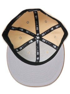 画像5: NEW ERA 59FIFTY GORO YANKEES OAT MILK/TIRAMISU (5)