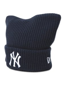 画像1: NEW ERA SQUARE KNIT GORO YANKEES NAVY (1)