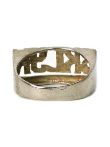 画像3: 【MEGA SALE】GROUNDSCORE NYC BKLYN RING-SILVER (3)