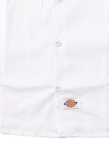 画像4: DICKIES L/S WORK SHIRT-WHITE (4)