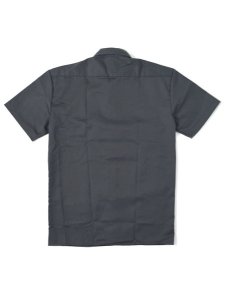 画像2: DICKIES S/S WORK SHIRT-CHARCOAL (2)
