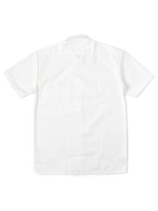 画像2: DICKIES S/S WORK SHIRT-WHITE (2)