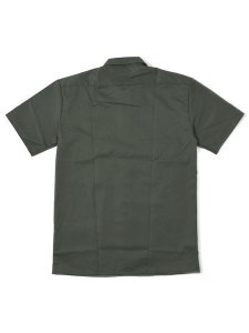 画像2: DICKIES S/S WORK SHIRT-OLIVE (2)