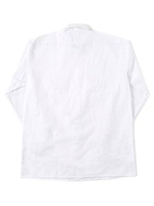 画像2: DICKIES L/S WORK SHIRT-WHITE (2)