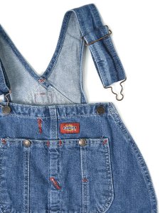 画像3: DICKIES STONEWASHED INDIGO BIB OVERALL (3)