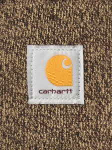 画像3: 【SALE】CARHARTT ACRYLIC WATCH HAT-DARK BROWN/SANDSTONE (3)