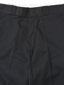 画像3: DICKIES DOUBLE KNEE WORK PANTS-BLACK (3)