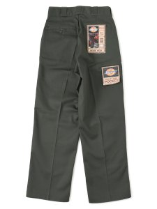 画像2: DICKIES DOUBLE KNEE WORK PANTS-OLIVE (2)