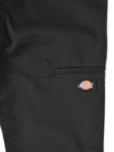 画像6: DICKIES SKINNY TWILL WORK PANT-BLACK (6)