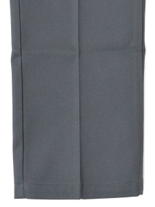 画像6: DICKIES FLAT FRONT SLIM WORK PANTS-CHARCOAL (6)
