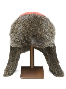 画像2: 【MEGA SALE】MAD BOMBER SUPPLEX BOMBER RED/BROWN FUR (2)