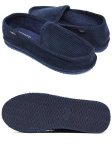 画像3: TROOPER AMERICA HOUSE SLIPPERS CORDUROY NAVY BLUE (3)