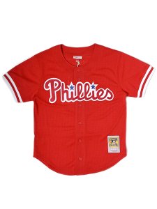 画像1: 【送料無料】MITCHELL & NESS AUTHENTIC MESH BP-DAULTON 93 #10 PHILLIE (1)