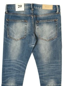 画像6: 【SALE】mnml M12 STRETCH DENIM BLUE (6)
