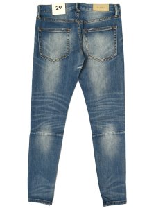 画像2: 【SALE】mnml M12 STRETCH DENIM BLUE (2)