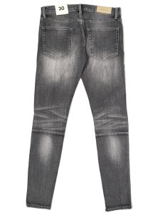 画像2: 【SALE】mnml M1 STRETCH DENIM GREY (2)