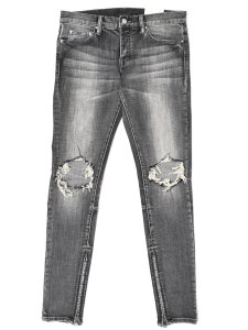 画像1: 【SALE】mnml M1 STRETCH DENIM GREY (1)