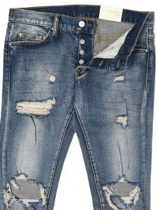 画像4: 【SALE】mnml M1 STRETCH DENIM BLUE (4)