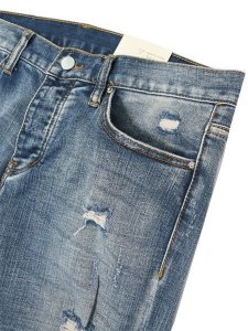 画像5: 【SALE】mnml M1 STRETCH DENIM BLUE (5)