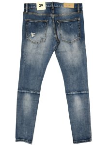画像2: 【SALE】mnml M1 STRETCH DENIM BLUE (2)