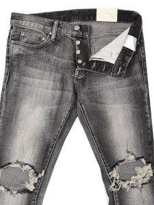 画像4: 【SALE】mnml M1 STRETCH DENIM GREY (4)