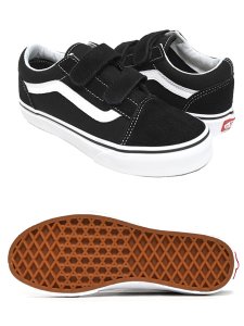 画像3: 【KIDS】VANS KIDS OLD SKOOL V BLACK/TRUE WHITE (3)