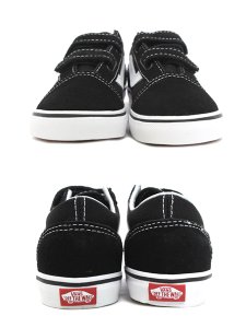 画像2: 【KIDS】VANS TODDLER OLD SKOOL V BLACK (2)