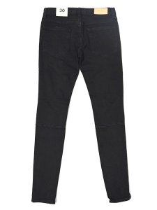 画像2: 【SALE】mnml M1 STRETCH DENIM BLACK (2)