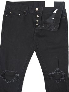 画像4: 【SALE】mnml M1 STRETCH DENIM BLACK (4)