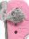 画像5: 【SALE】MAD BOMBER SUPPLEX BOMBER PINK/GREY RABBIT FUR (5)