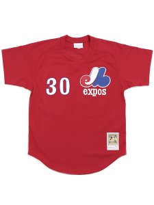 画像1: 【送料無料】MITCHELL & NESS AUTHENTIC MESH BP-T.RAINES 89 #30 EXPOS (1)