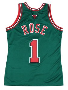 画像2: 【送料無料】MITCHELL & NESS AUTHENTIC JERSEY BULLS 08-09 #1 D.ROSE (2)