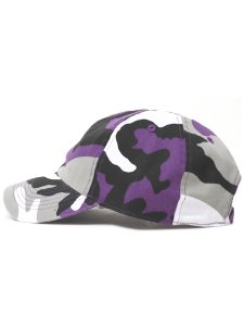 画像3: NEW HATTAN 6PNL COTTON CAP PURPLE CAMO (3)