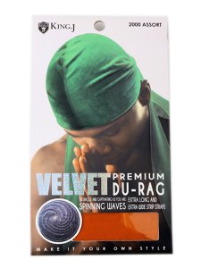 画像1: KING J VELVET PREMIUM DU-RAG #2009 (1)