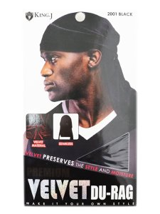 画像1: KING J VELVET PREMIUM DU-RAG #2001 (1)