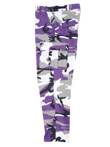 画像3: ROTHCO BDU PC CAMO PANTS-ULTRA VIOLET CAMO (3)