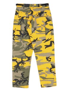 画像2: ROTHCO BDU PC CAMO PANTS-STINGER YELLOW (2)
