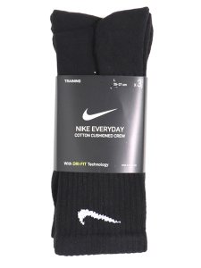 画像1: NIKE 3P EVERYDAY CUSHION CREW SOCKS (1)